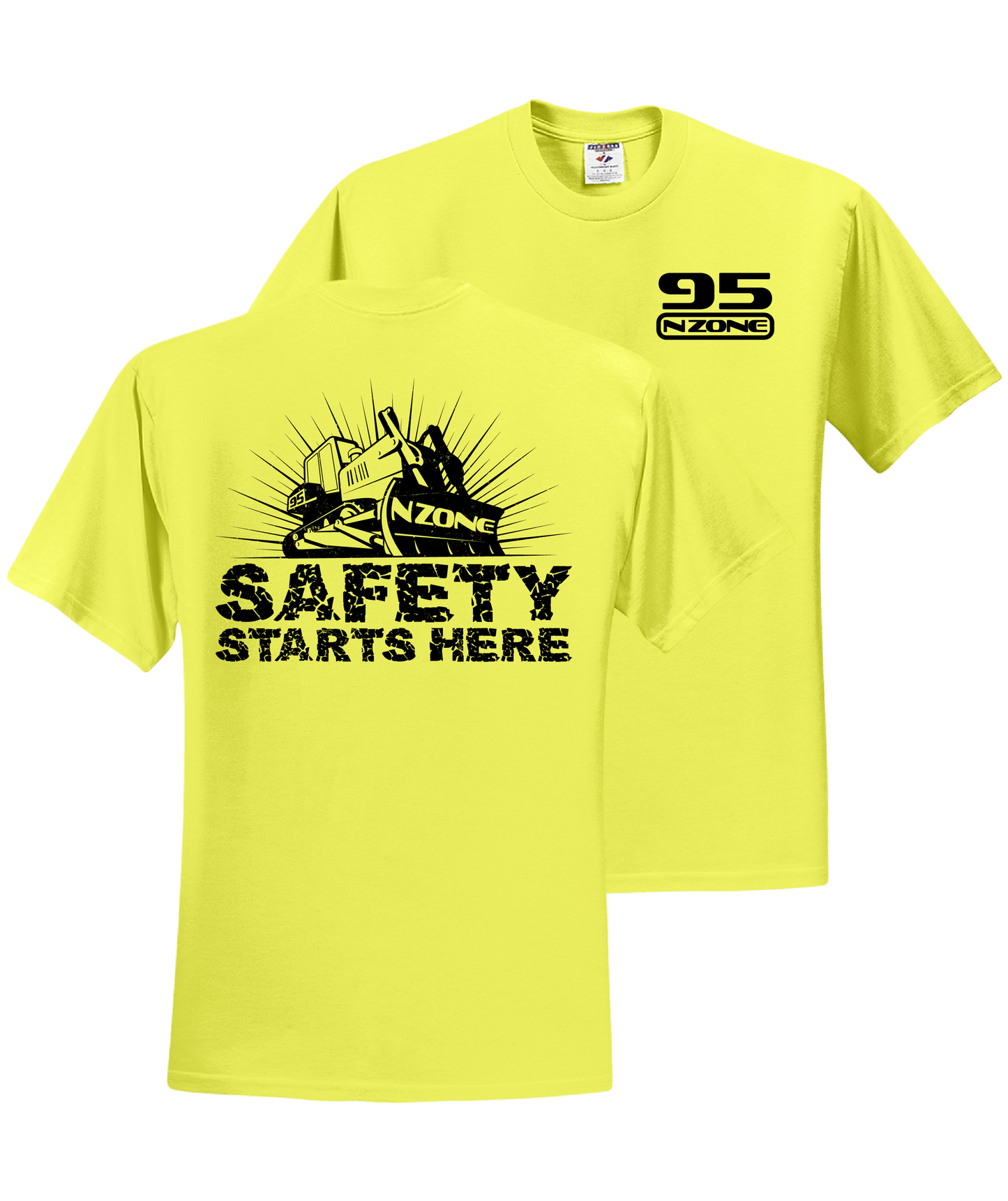 Safety T-Shirt: Gildan® DryBlend® 50 Cotton/50 Poly T-Shirt